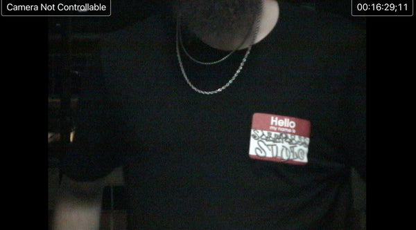 short sleeve hello my name is